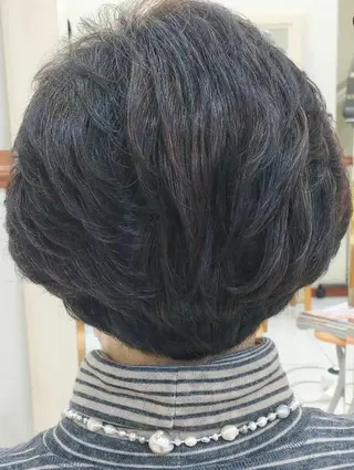 ショート パーマ フルハート 畠山瞬のヘアスタイル