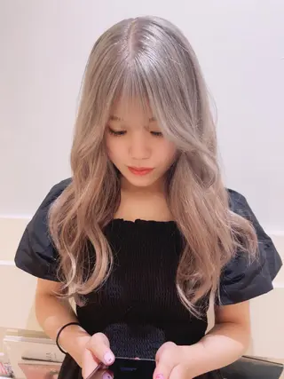 ロング AI TOKYO S所属・mizuki 【韓国レイヤー】のヘアスタイル