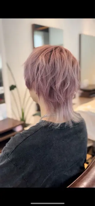 カラー メンズ KINGDOM KAMAKURA所属・イワサキ リカのヘアスタイル