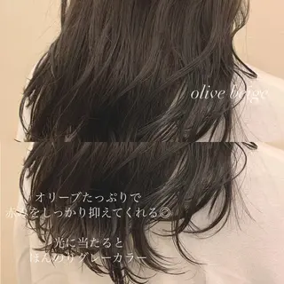 ミディアム カラー レイヤー/艶髪 🇰🇷Ryotaのヘアスタイル