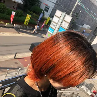 ミディアム カラー XENA表参道 MIKUのヘアスタイル