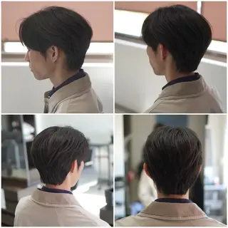 ショート メンズ 中島 剛のヘアスタイル