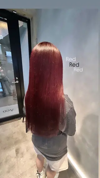 ロング カラー 茅ヶ崎/ハイトーン/ Ramuのヘアスタイル