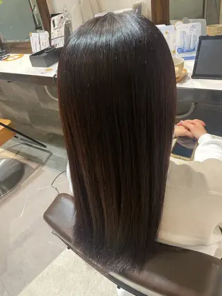 ロング カットモデル募集中 友香のヘアスタイル