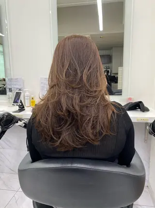 ロング カラー 🔷似合わせのプロ KUMA🔷のヘアスタイル