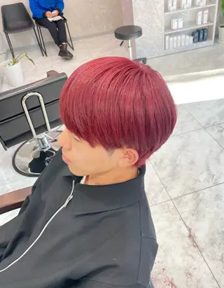 ショート 🦋ハイトーン🦋 石山 希理🦋のヘアスタイル