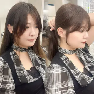 ロング カラー 顔周り指名NO.1 🤍似合わせ／Maoのヘアスタイル