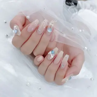 ネイル エルバイノリコ🤍 小澤パラジェル取扱店のネイルデザイン