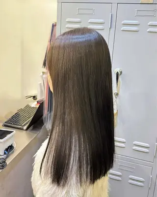 ロング カラー 透明感カラー🩰🤍 髪質改善🪄/伽音のヘアスタイル