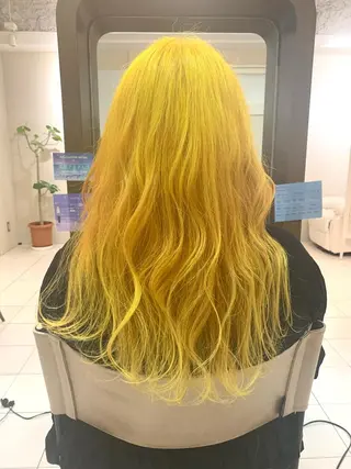 ロング ダブルカラー/ウルフ 上田　航平のヘアスタイル