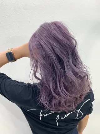 ロング カラー 酸性ストレート/ブリ ーチなし/中村 匠のヘアスタイル