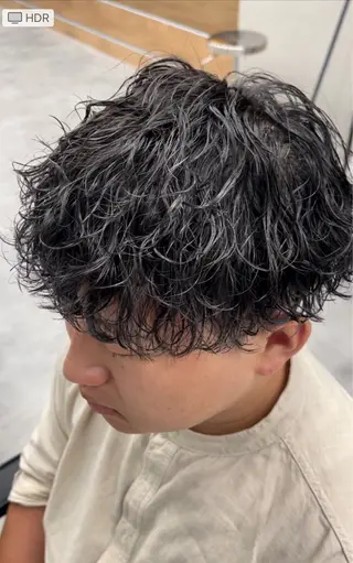 パーマ メンズ メンズパーマ/新潟/ 万代/高橋悠叶のヘアスタイル