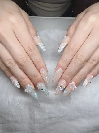 ネイル Lee Nails チップ長さだし専門店のネイルデザイン