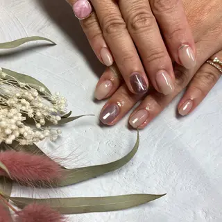 ネイル ネイルPetit Ribbonのネイルデザイン