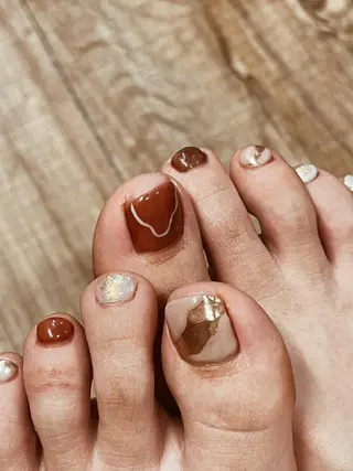 ネイル leaaloha　byBROWN HAIR所属・レアアロハ宇都宮 /ネイル.メンズ脱毛のネイルデザイン