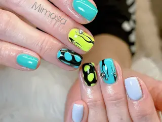 ネイル 🫧Mimosa 吉祥寺のネイルデザイン