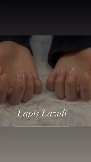 ネイル ラピスラズリ ゆりあのネイルデザイン
