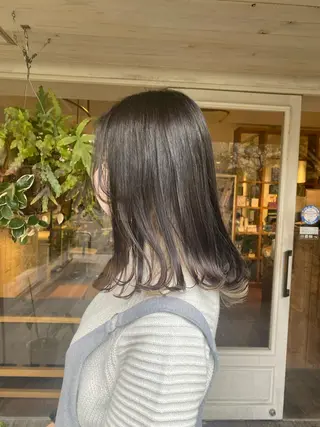 セミロング ♡ハッシュカット/ レイヤー/yucoのヘアスタイル