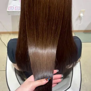 ロング 暖色カラー/髪質改善 /メンズ🧡莉南のヘアスタイル
