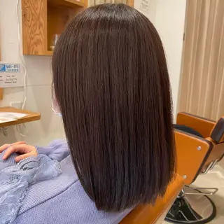 ミディアム 猪股 華乃のヘアスタイル