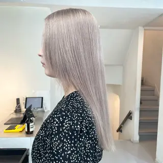 ロング カラー ブロンド・ハイトーン ／遠藤将太のヘアスタイル