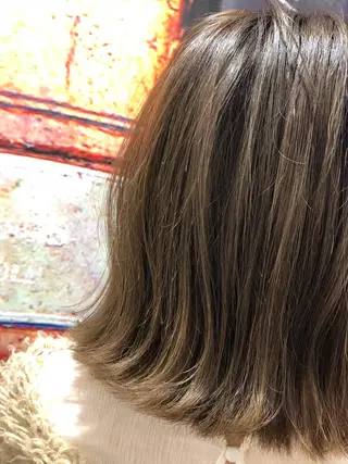 ショート カラー ヘアアレンジ Ma ruのヘアスタイル