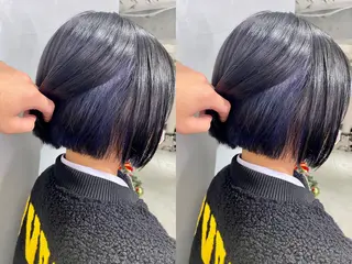 ショート カラー 髪質改善/縮毛矯正 レイヤー/松川匠のヘアスタイル