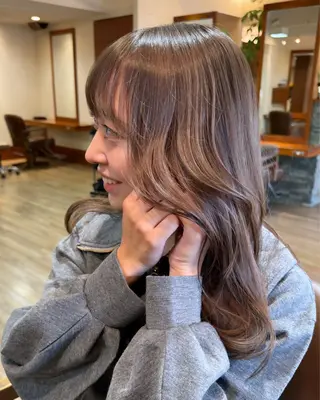 ロング カラー grace西宮北口店所属・柔髪/艶髪カラー RIKU.Kのヘアスタイル