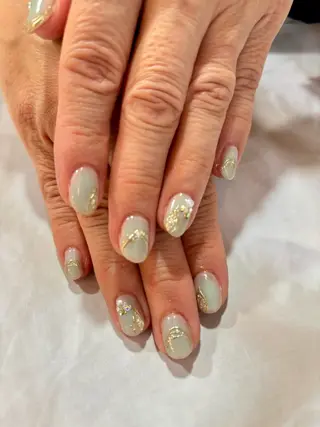 ネイル KAMIANYUIYA Nail LAB 【カミアンユイヤネイルラボ所属・金澤 藍のネイルデザイン