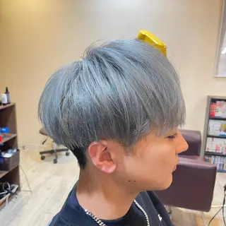 カラー メンズ 樽川翔/フェザーパー マ/シャドウパーマのヘアスタイル