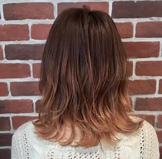 セミロング カラー 高橋友里亜 /フリーランスのヘアスタイル