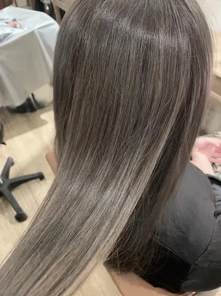 セミロング カラー SALOWIN(サロウィン)広島並木通り所属・田村和範/似合わせ カラー/髪質改善のヘアスタイル