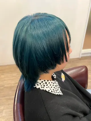 ミディアム 町田/透け感/透明感 Shibuのヘアスタイル