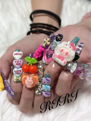 ネイル riri オーナーのネイルデザイン