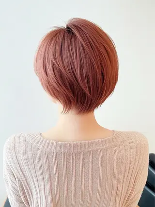 カラー NANAMI/海外風 レイヤー/ボブのヘアスタイル