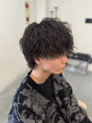 パーマ メンズ 河合 澪のヘアスタイル