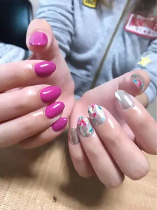 ネイル ツメトマツゲ .のネイルデザイン