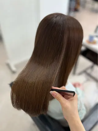 カラー 髪質改善美容室　Lino 香芝五位堂店所属・runa｜艶と透明感 を叶える 奈良香芝のヘアスタイル