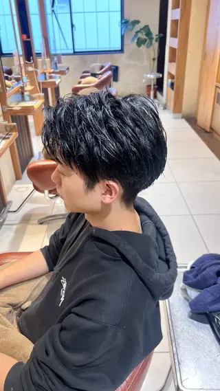 ショート メンズ 新宿/メンズパーマ/ メンズ特化/和田瑞生のヘアスタイル