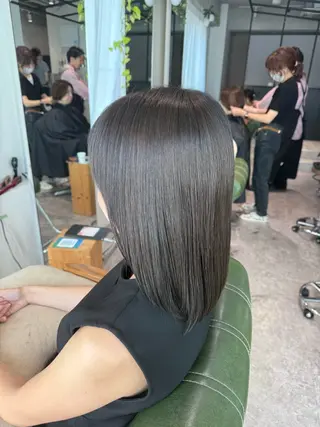 セミロング Lit.自由が丘（SENJYU自由が丘）所属・【髪質改善/美髪】 ⭐️川嶋 陸央⭐️のヘアスタイル
