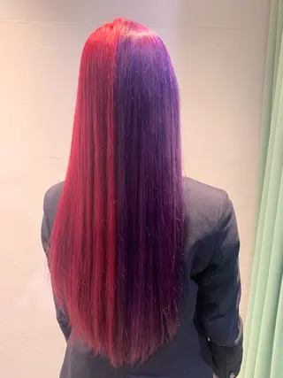 ロング カラー 立川/シールエクステ /みづきのヘアスタイル