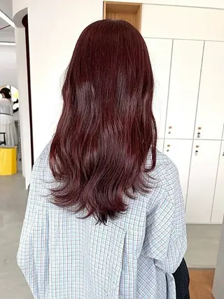 ロング カラー 🐰艶カラー🪙 美髪矯正/AYUNAのヘアスタイル