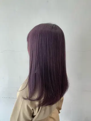 ロング カラー ヘアアレンジ THE./ブリーチ 透感カラー/髪質改善のヘアスタイル