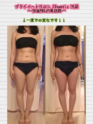 ショート カラー パーマ ヘアアレンジ メンズ キッズ ネイル マツエク・マツパ 強圧オールハンド痩身&黄土よもぎ蒸しプライベートサロンClematis池袋所属・強圧オールハンド痩身 片野のエステ・リラクイメージ