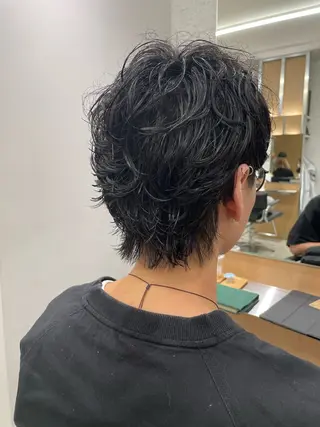 ショート パーマ 髪質改善/茅ヶ崎 マツモト リョウのヘアスタイル