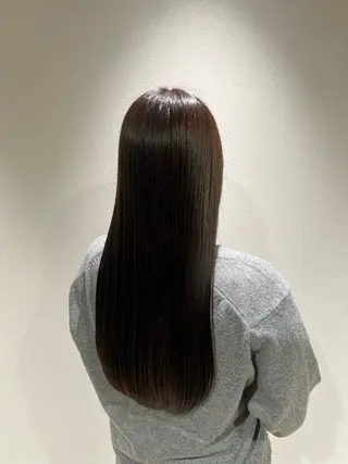 ロング 空 龍之介　カラー 特化/髪質改善/韓国のヘアスタイル