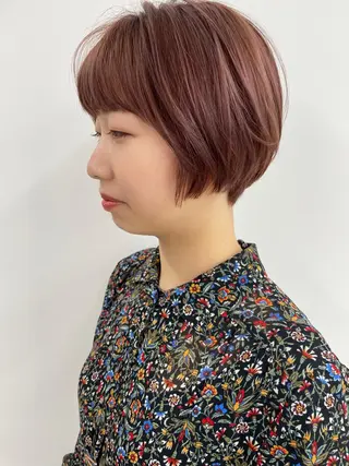 ショート sica所属・スタイル撮影 モデル募集momoのヘアスタイル