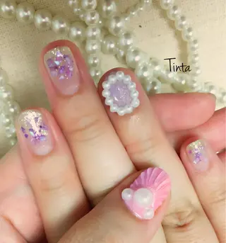 ネイル ネイルサロン ティンタ所属・馬場 典子のネイルデザイン