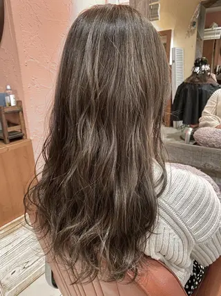 ミディアム カラー ヘアアレンジ 増子 幹樹のヘアスタイル