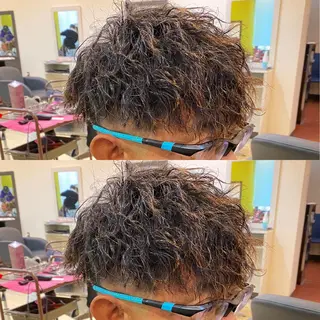 パーマ メンズ 年間2000名担当◎ パーマ職人/仲原佑樹のヘアスタイル